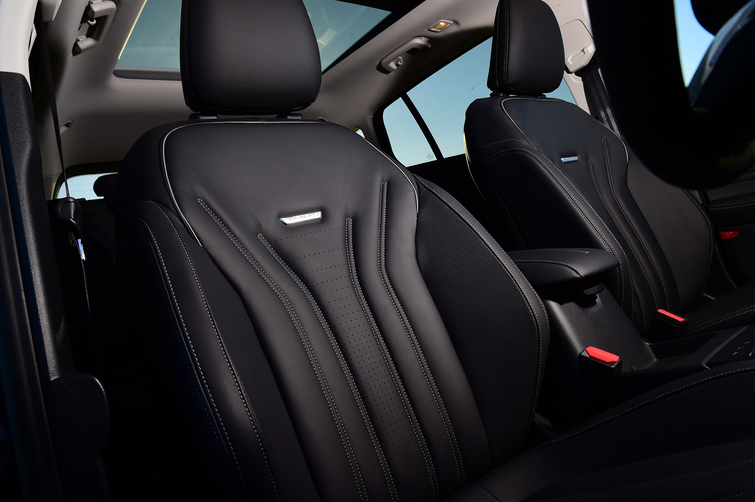 Ford Focus Vignale Estate - seat detail