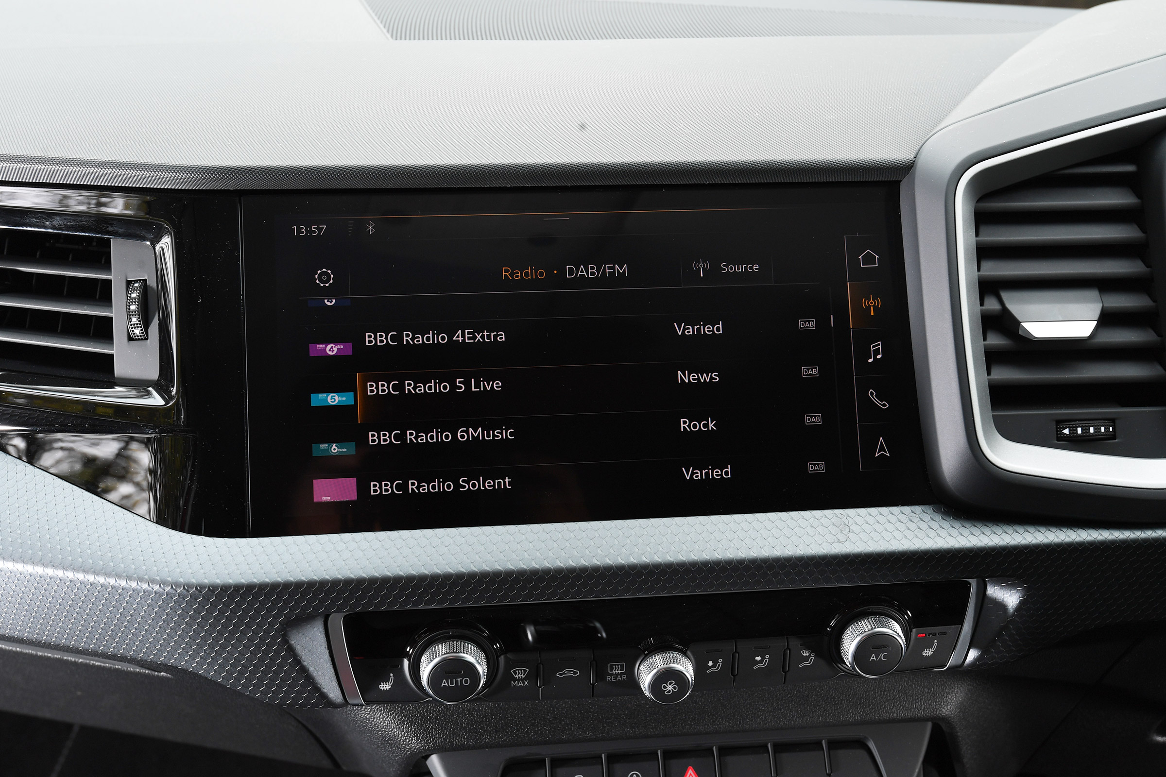 Audi A1 - radio
