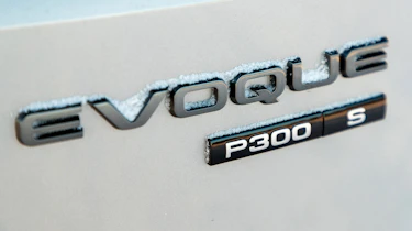 Range Rover Evoque prototype - rear badge