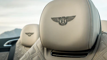 Bentley Continental GT Convertible - seat detail