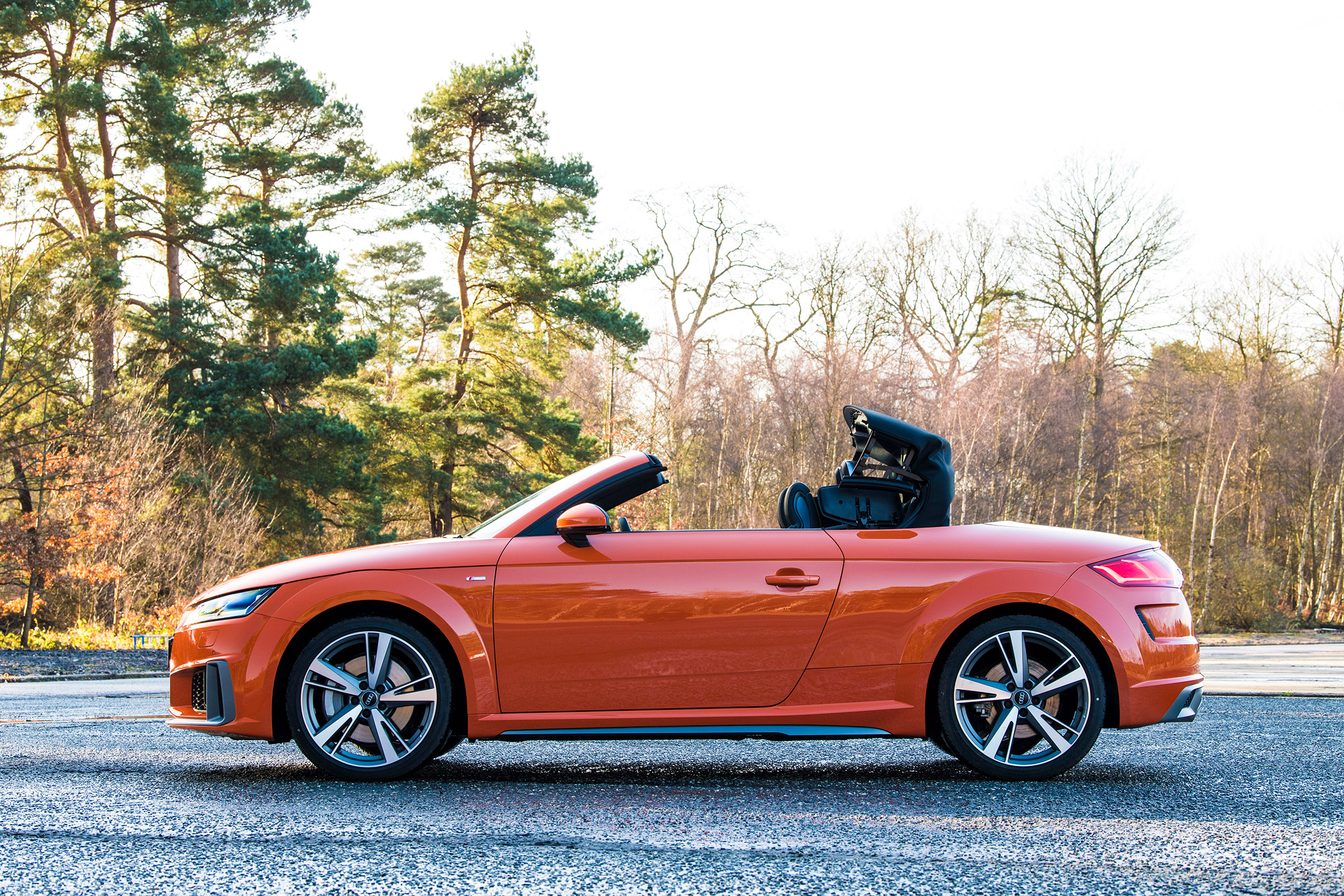 Audi TT Roadster - roof opening