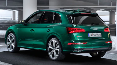 audi sq5 tdi static rear quarter
