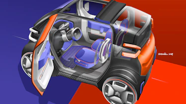 Citroen AMI ONE concept - sketch