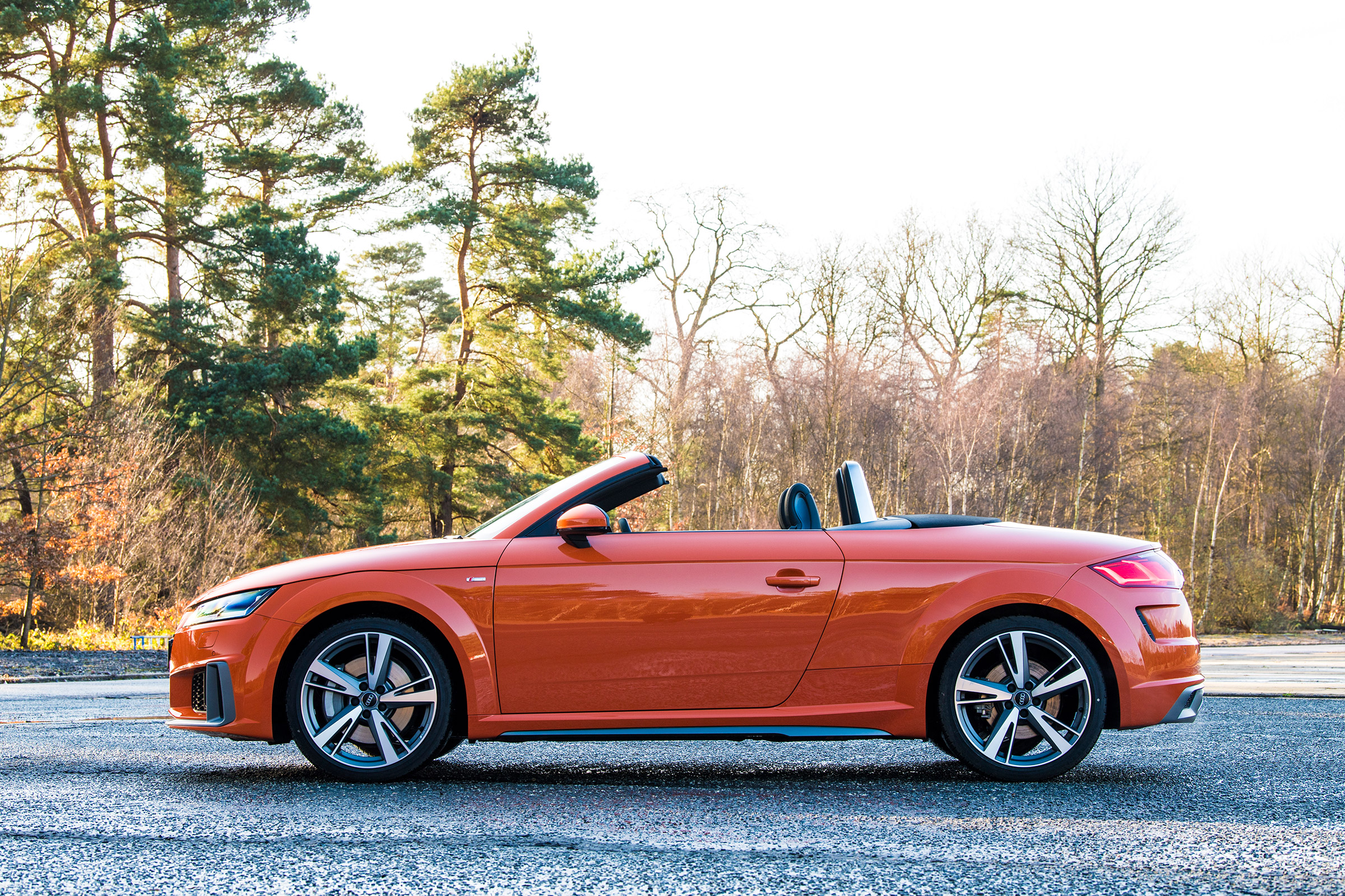 Audi TT Roadster - roof down