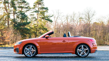 Audi TT Roadster - roof down