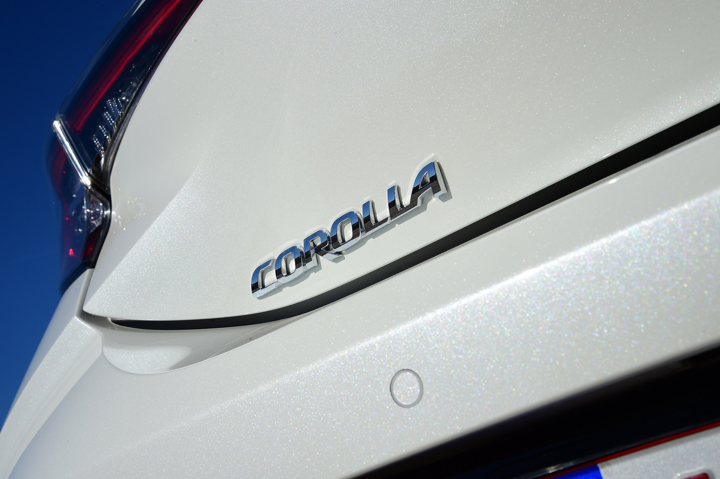 Toyota Corolla - Corolla badge