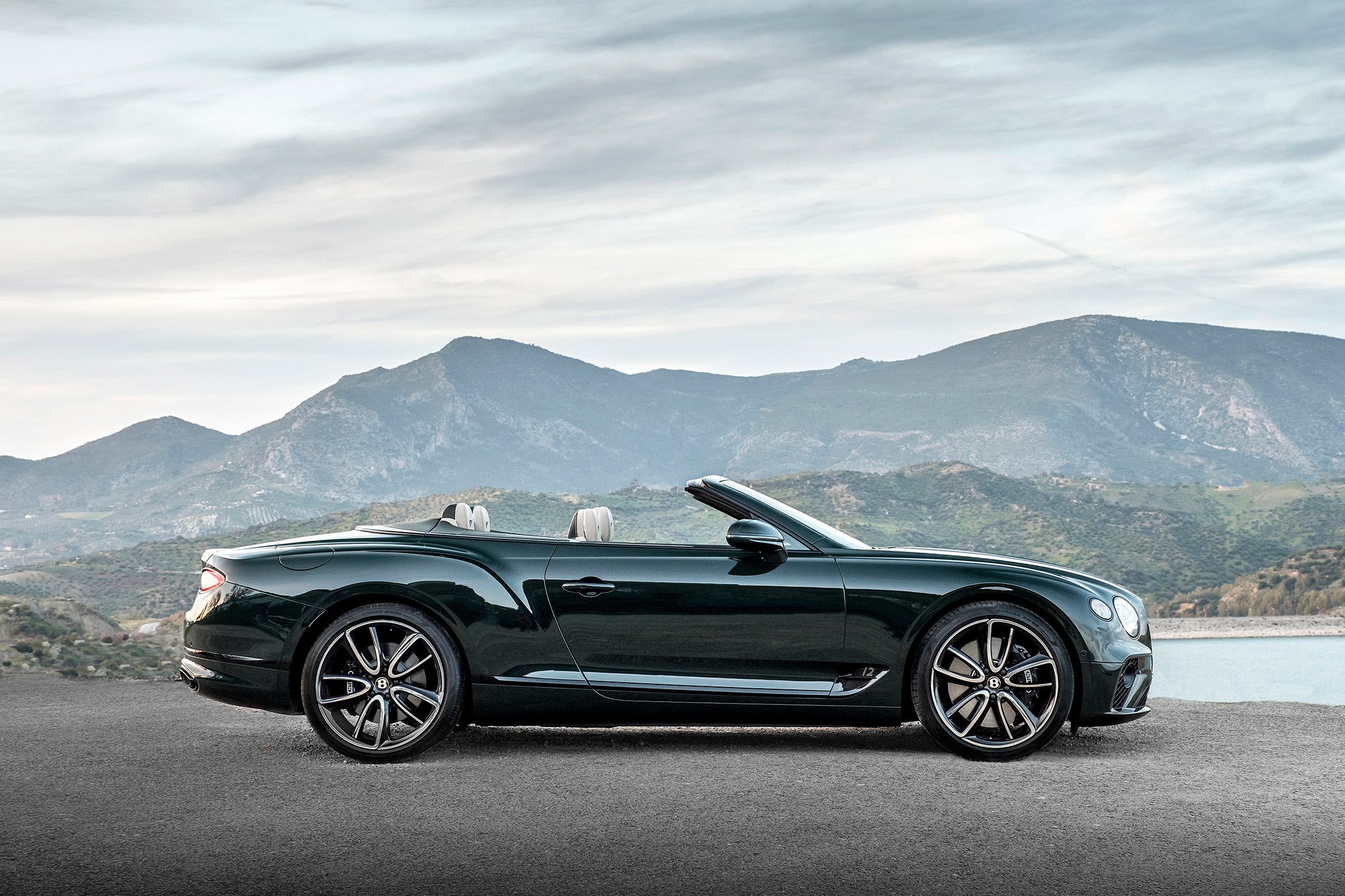 Bentley Continental GT Convertible - side roof down