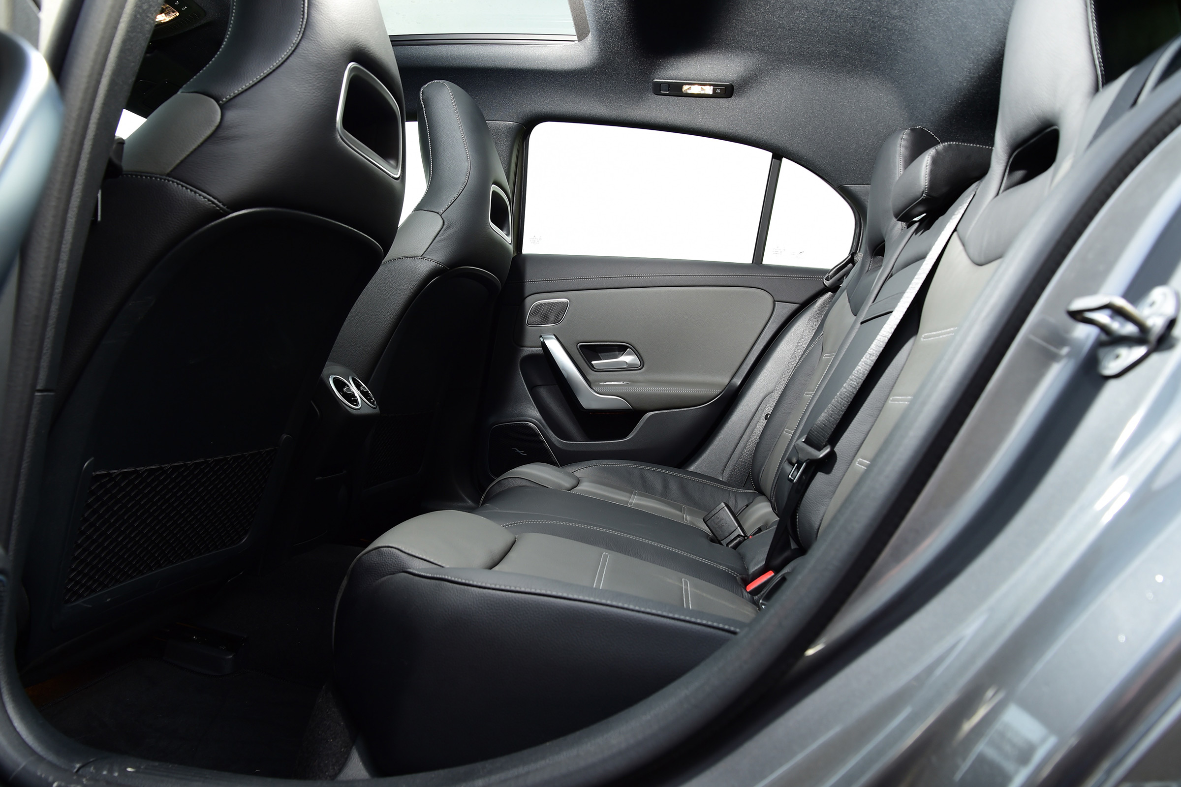 mercedes-amg a 35 rear seats