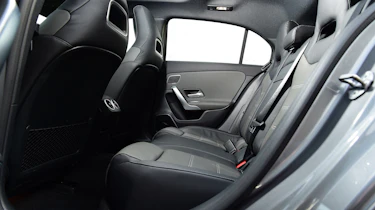 mercedes-amg a 35 rear seats