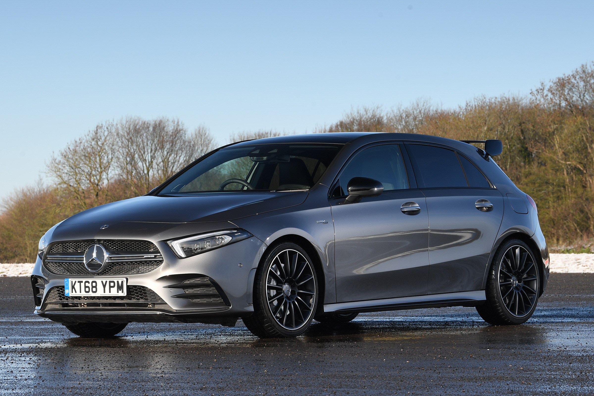 mercedes-amg a 35 static front