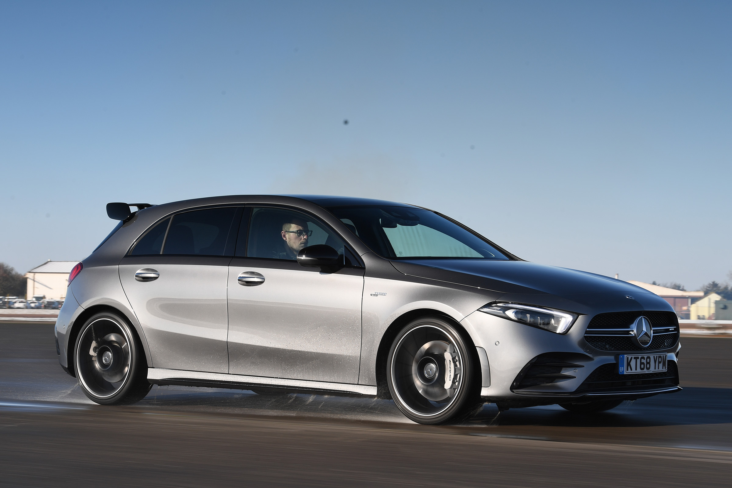 Mercedes-AMG A 35 tracking front