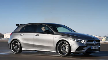 Mercedes-AMG A 35 tracking front