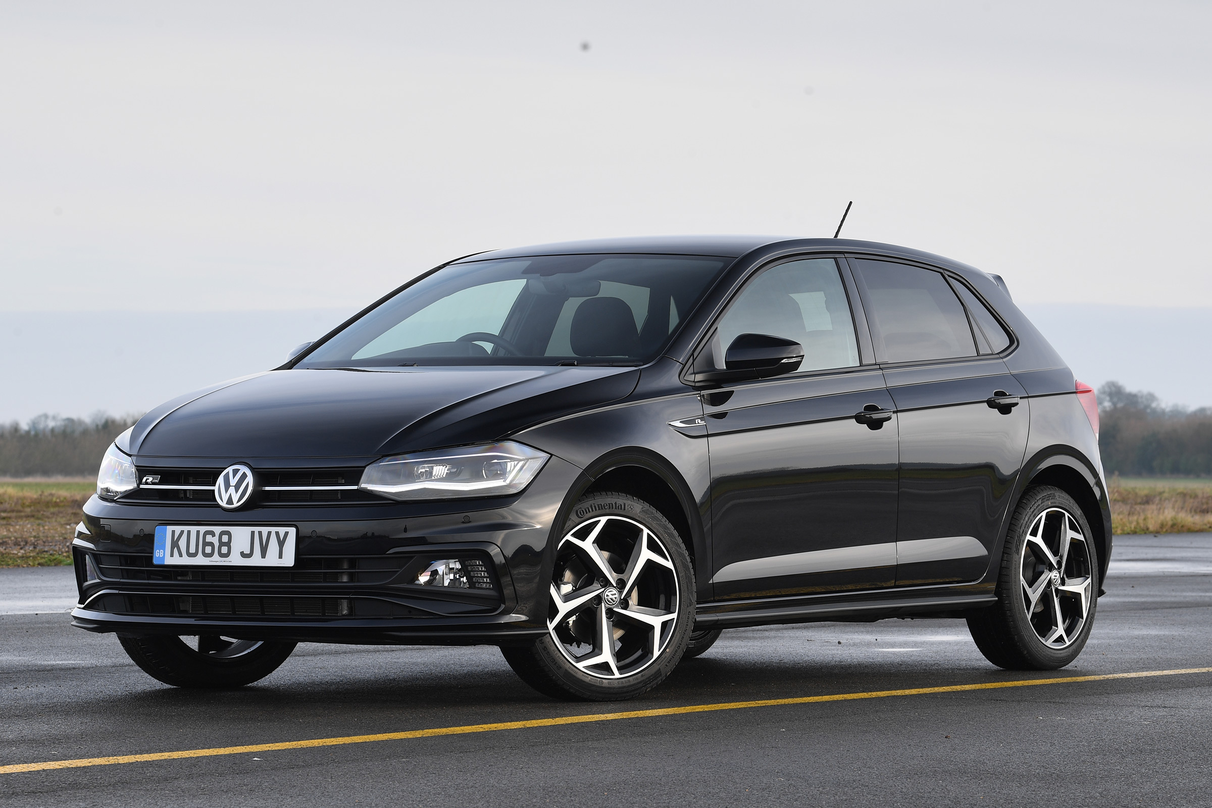 vw polo static front quarter
