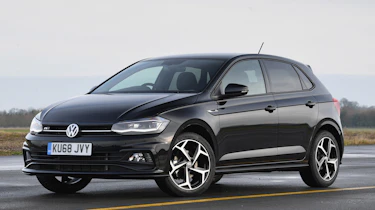 vw polo static front quarter