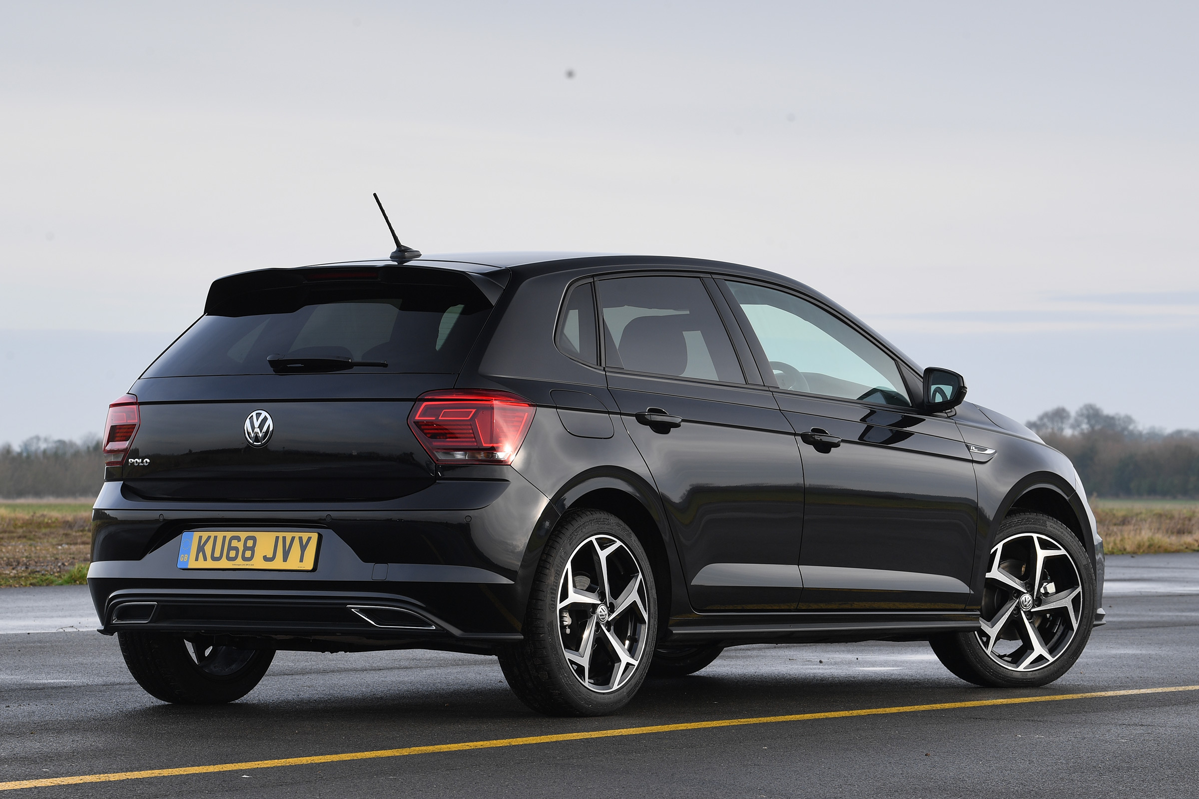 vw polo static rear quater