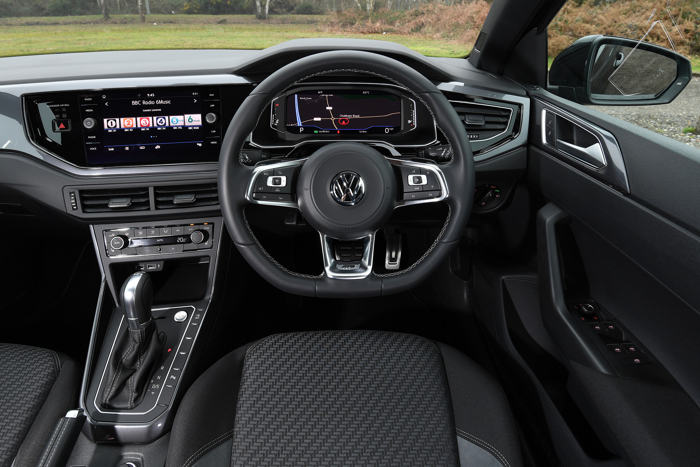 vw polo interior
