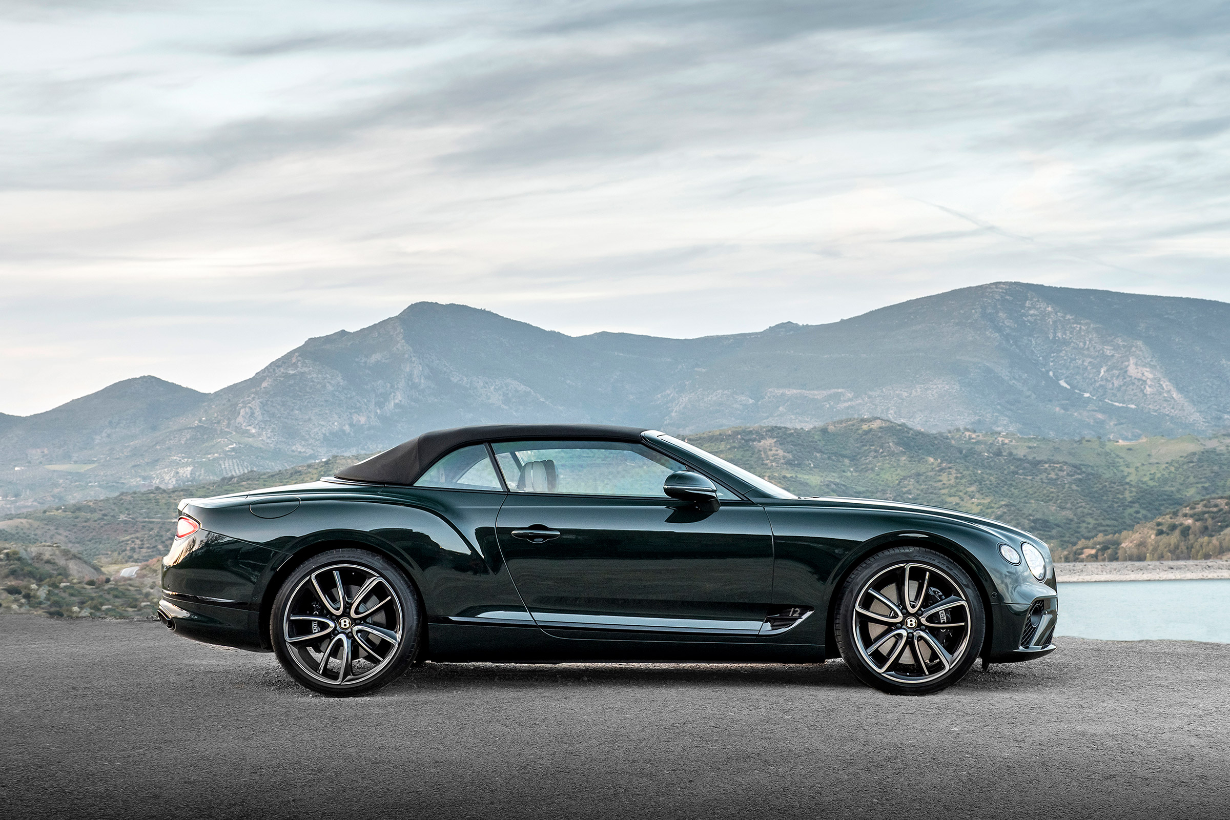 Bentley Continental GT Convertible - side roof up