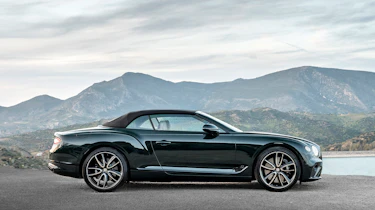 Bentley Continental GT Convertible - side roof up