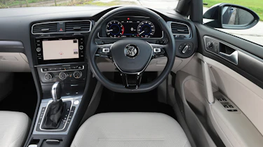 vw golf interior