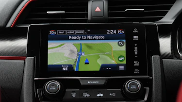 honda civic type r infotainment