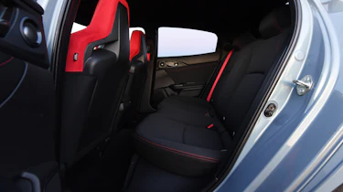 honda civic type r rear seats