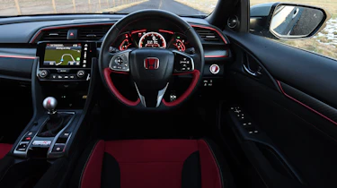 honda civic type r interior