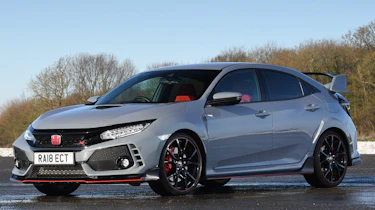 honda civic type r static front