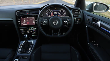 vw golf r interior