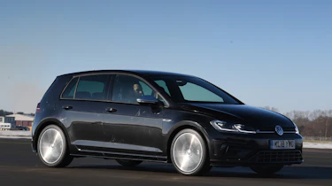 vw golf r tracking front