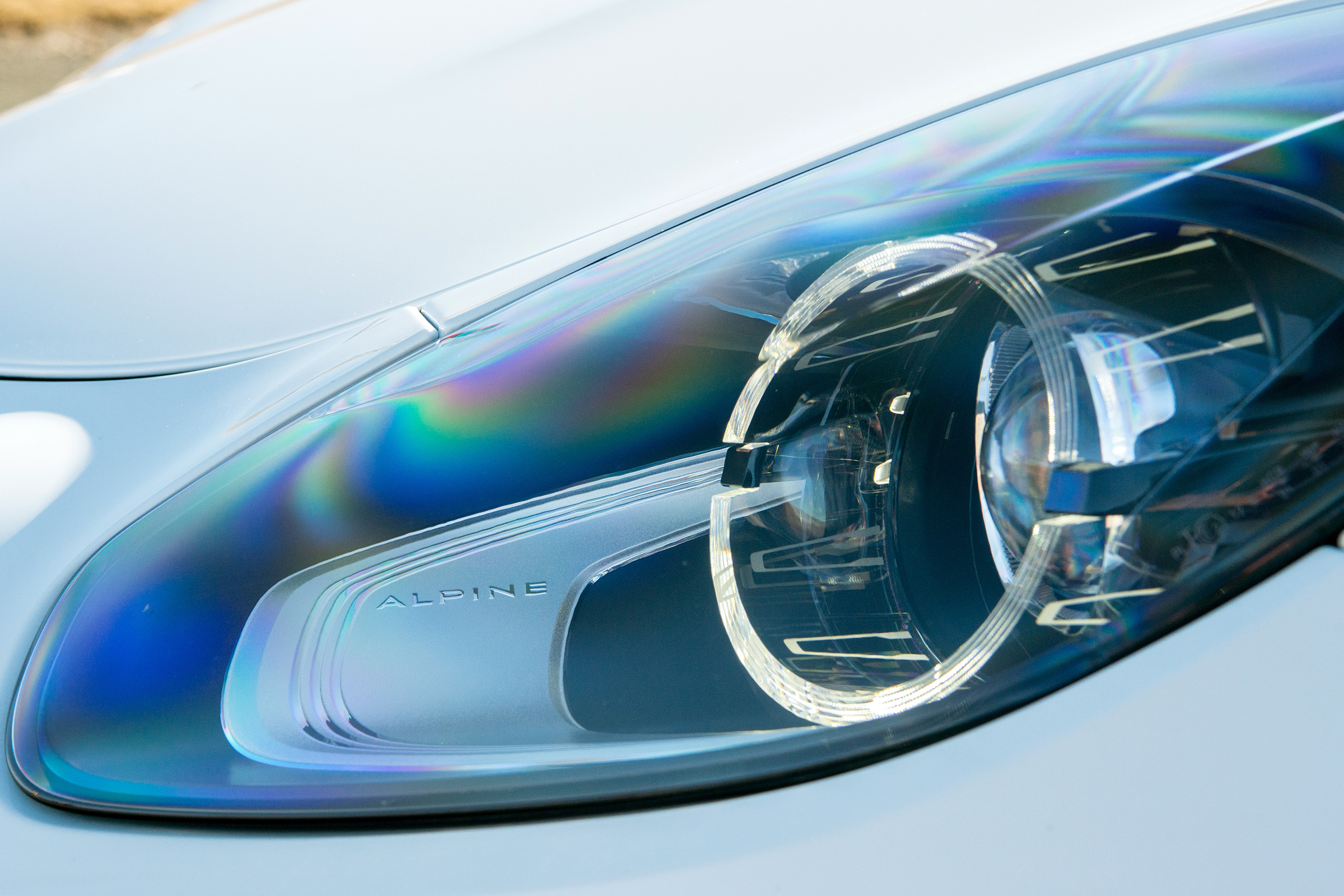 Alpine A110 Pure - headlight