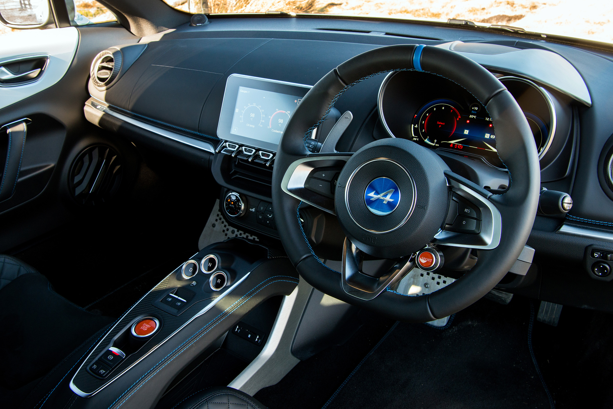 Alpine A110 Pure - interior