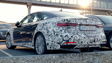 Audi A5 Sportback spies - rear 3/4