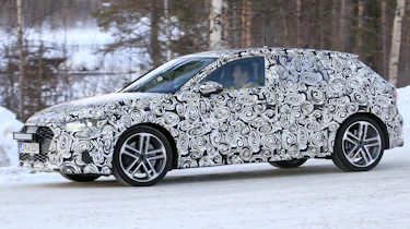 Audi S3 spies - winter front 3/4