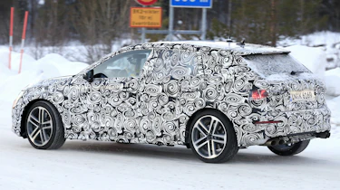 Audi S3 spies - winter rear 3/4
