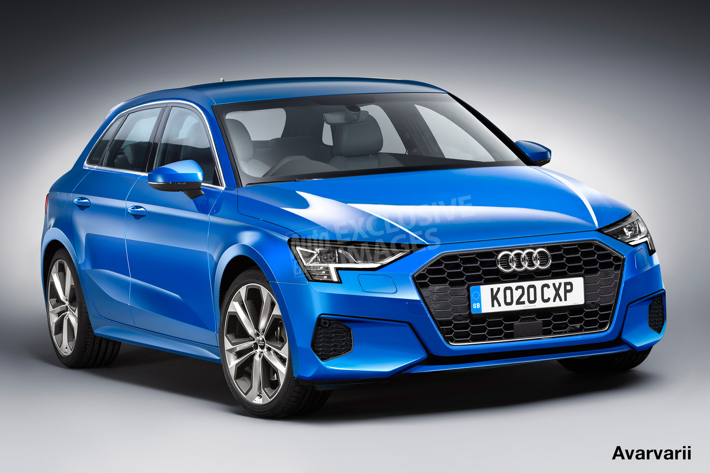 Audi A3 - front (watermarked)