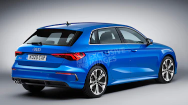 Audi A3 - rear (watermarked)
