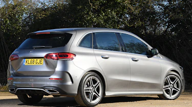 Mercedes b-class static rear quarter