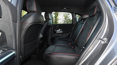 Mercedes b-class rear seats