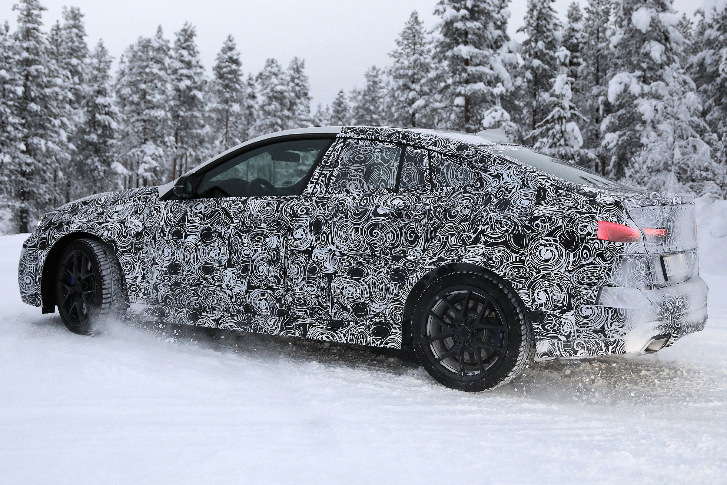 BMW 2 Series Gran Coupe spies - winter 3/4