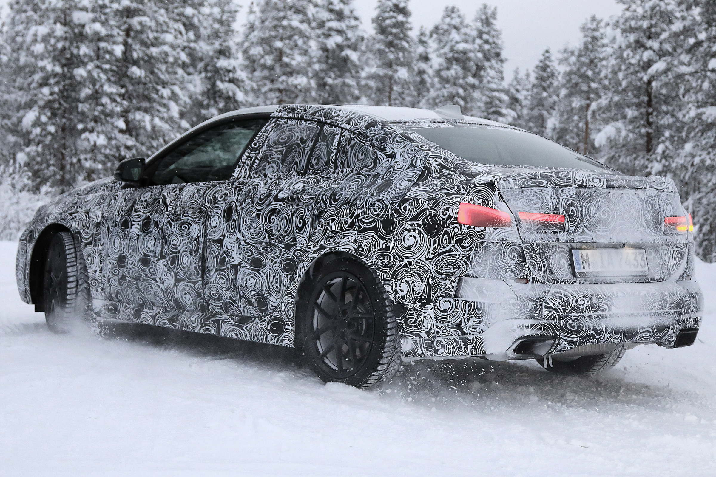 BMW 2 Series Gran Coupe spies - winter 3/4