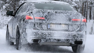 BMW 2 Series Gran Coupe spies - winter rear 3/4