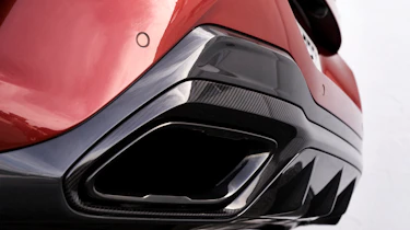 BMW M850i diffuser
