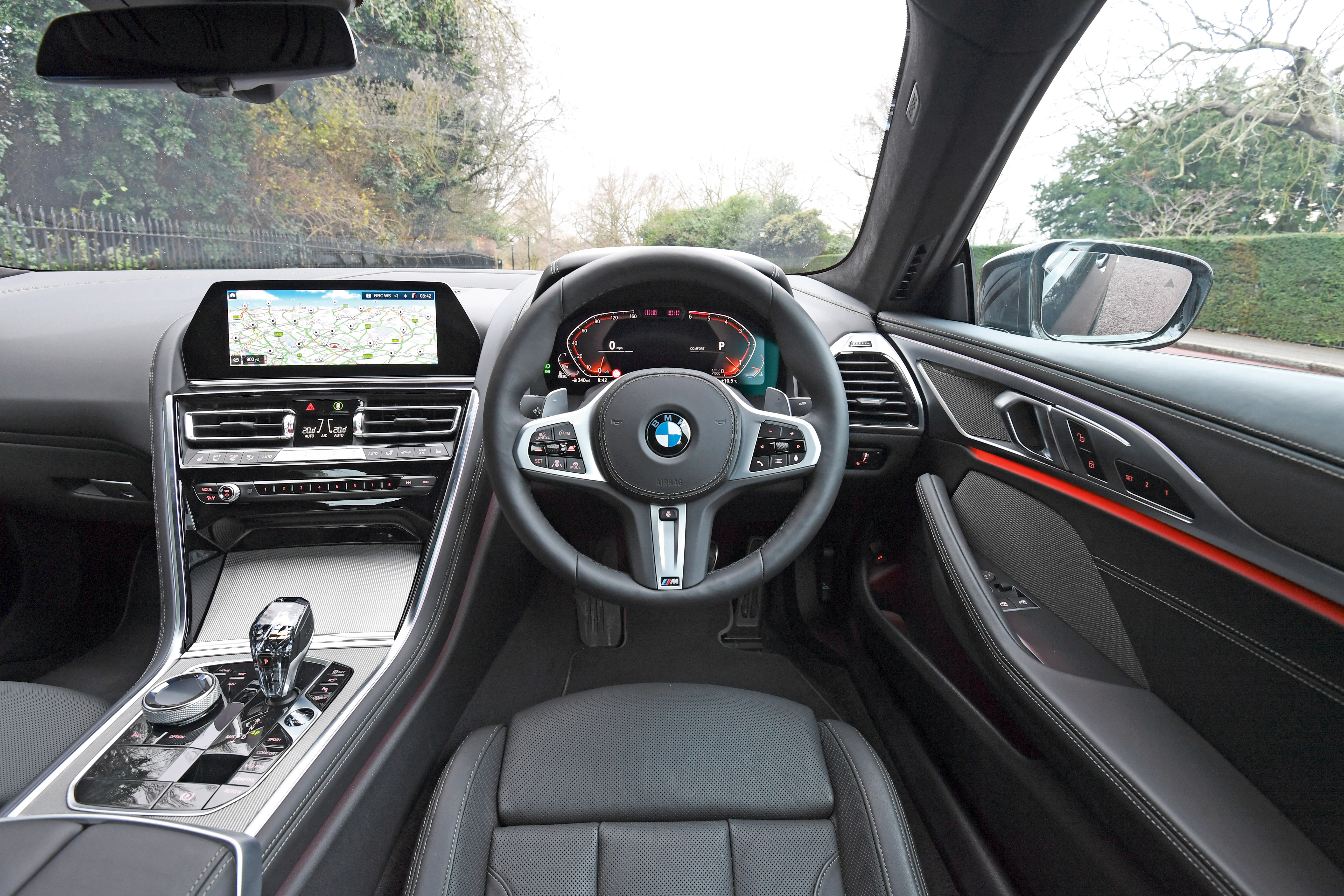 BMW 8 Series interior