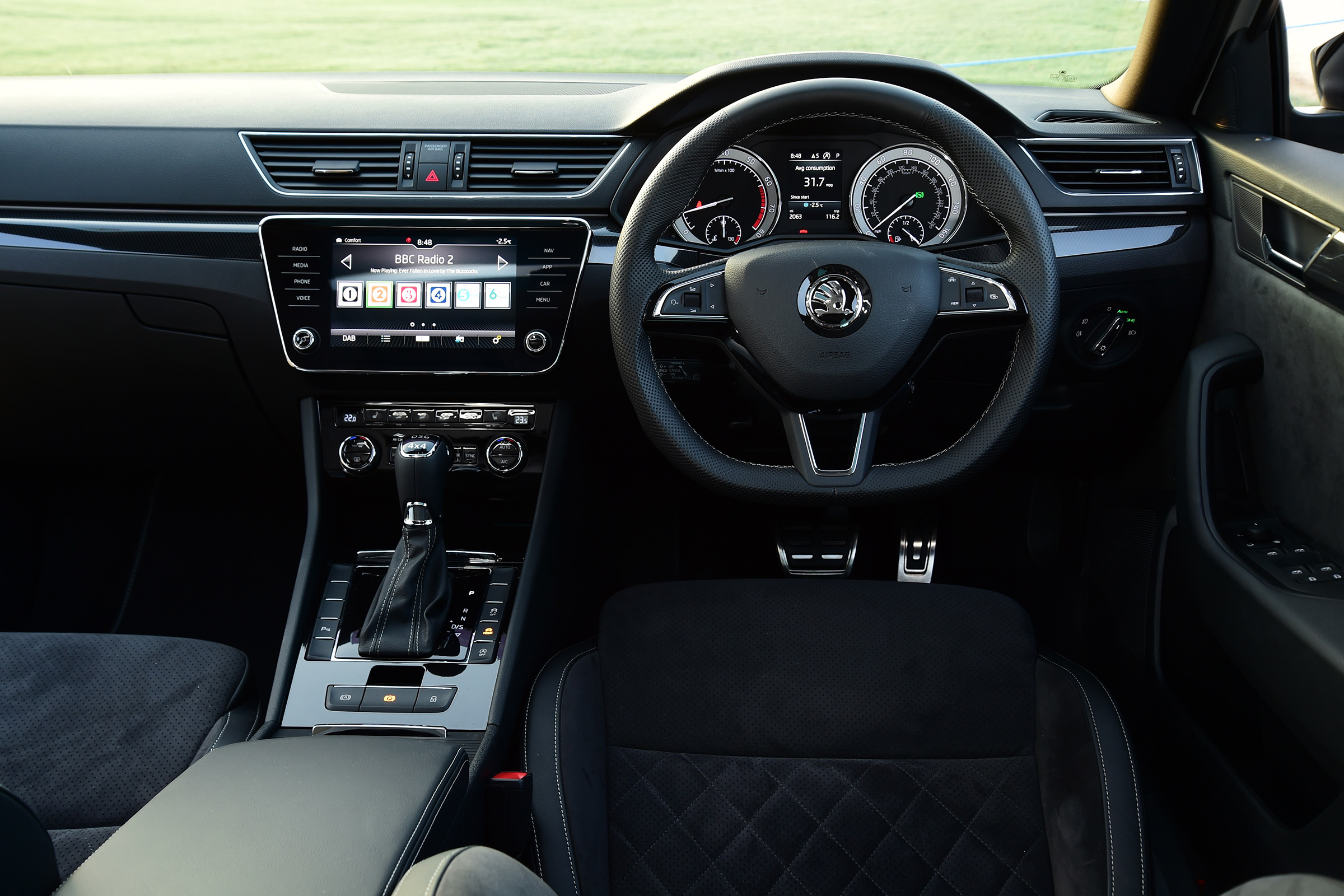 Skoda Superb Sportline - interior