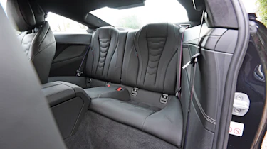 BMW 8 Series rear seats