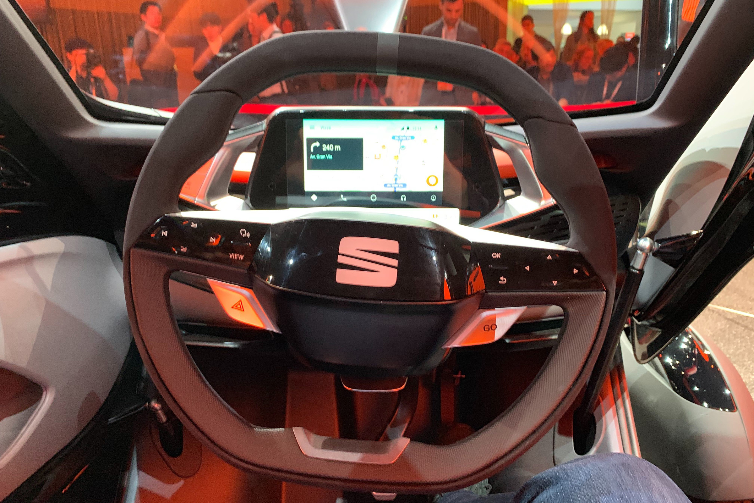 SEAT Minimo concept - steering wheel