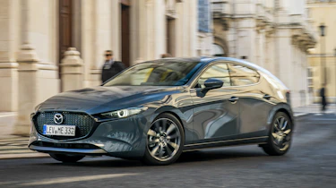 Mazda 3 - front cornering
