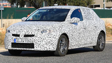 Vauxhall Corsa spies - front