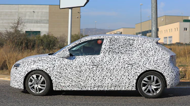 Vauxhall Corsa spies - side