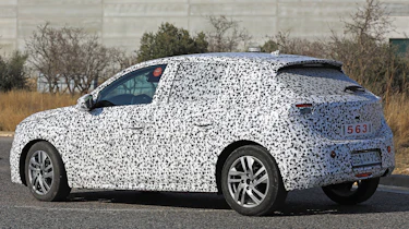 Vauxhall Corsa spies - rear 3/4